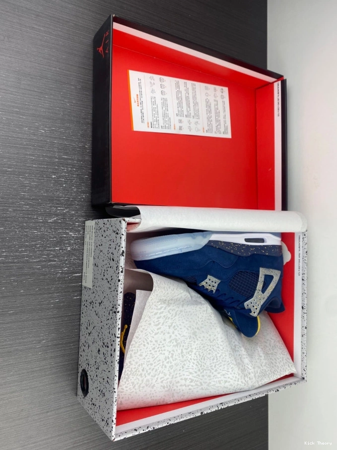 Kicktheory Retro Michigan Air AJ4-1036660 Jordan 4 (PE) 0807